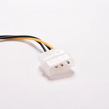 JETTING 2TK 4 Pin IDE-3 Pin-Arvuti CPU/Case Fan Power Connector Cable Adapter 20cm Tilk Laevandus