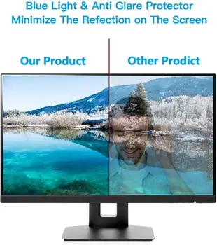 Näiteks LG 40UB800T 40 tolline 4K LED TELER Anti-Glare Anti Sinine Valgus Screen Protector film Leevendada Silma Tüvi Anti Scratch