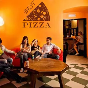 Köök, Pitsa Decal Restoran Kleebis Plakatid, Vinüül Seina Kleebised Pegatina Quadro Parede Decor Seinamaaling Pizza Kleebis