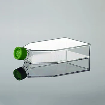 Laboris plastikust kudede kultuuri töödeldud sisselükatav tihend vent kudede kultuuri pudel