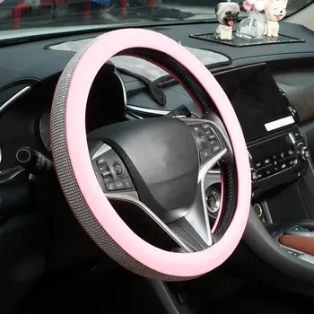 Bling Bling Kive Crystal Auto Rooli Kate PU Nahast rooliratas hõlmab Auto Tarvikud Juhul Car Styling