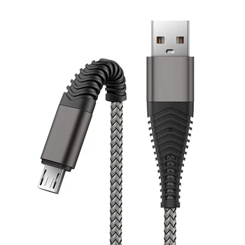 UGI Laadimine USB Kaabli Tüüp C C USB Micro USB Kaabel Samsung Huawei Xiaomi RedMi Oneplus Nailonist Punutud Kiire Laadimine Kaabel