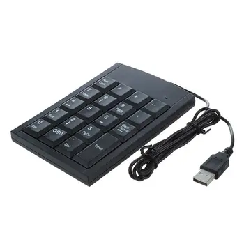 Mini Black USB-Numbriline Klaviatuur Klaviatuuri Sülearvuti, PC Arvuti