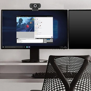 Müra Vähendamine PC Arvuti 1920x1080P Online Jututoas Konverentse, Mikrofon, HD Webcam Live Streaming Digitaalne Kaamera