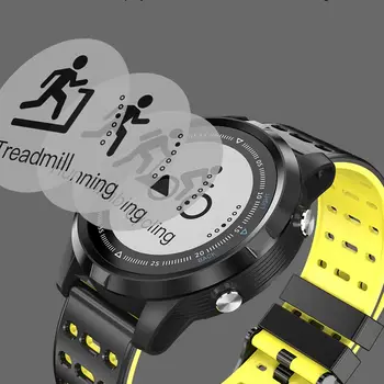 Uus IP68 Veekindel LCD Läbipaistev Ekraan, GPS Smart Watch N105 Südame Löögisagedus Puhkeolekus Mehed Naised Smartwatch IOS Android