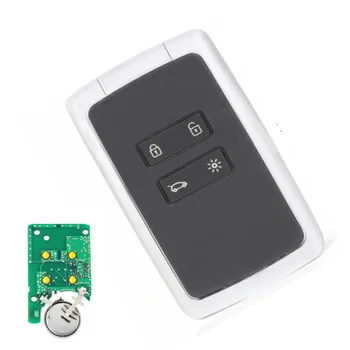 Wilongda Smart Auto Võti 4 nuppu, võtmeta avamis-remote-key 434mhz Hitag PKT 4A kiip renault megane 4 Võtmeta auto võti