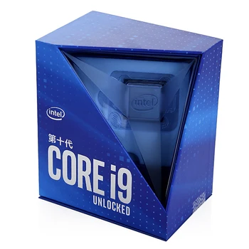 Intel Core I9 10900K 10 Südamikud Desktop Protsessor LGA 1200 Pesa PROTSESSORI Tugi Z490 H470 Seeria Emaplaadi