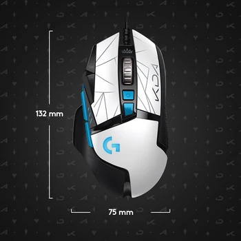 Logitech G502 Kangelane KDA Wired Gaming Mouse 25K Optika Andur 25600 DPI LOL Ergonoomiline Mängu Hiired Suure Täpsusega Toetuse Sülearvuti