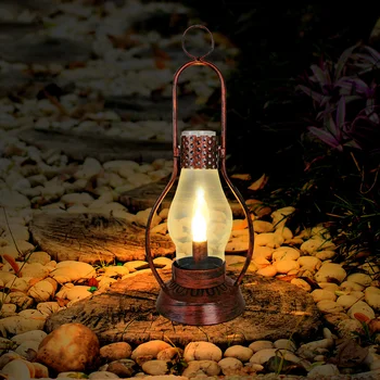 Retro Klassikaline Petrooleumi Lamp Akuga Kaasaskantav LED Laterna Tuled Antiikne Ornament Festival Christmas Decoration