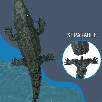 2.4 G Kaugjuhtimispult Krokodill Simulatsiooni Krokodill Paat Suve Vee Mänguasi Kiirpaati Kõrge Ja Madala Kiiruse Lüliti