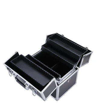 Multifunktsionaalne leibkonna plastikust kaasaskantav tool box Elektrik hooldus ladustamise kasti Kolme-kihi tool box alumiinium