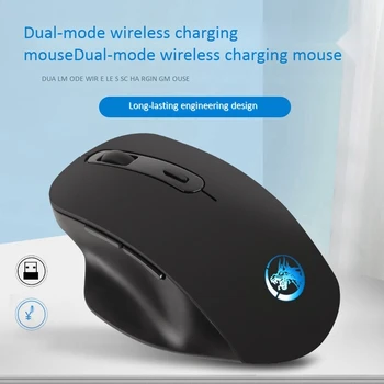 Bluetooth 2.4 GHz Hiirt,Dual Mode Switching 6 Nuppu, USB Traadita Ühendus Hiire 500MAh Aku Hiir Sülearvuti