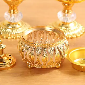 1TK Viiruk Põleti Kodu Lähis Ida-Euroopa Stiilis Viiruk Põleti Kodu Metallist Dekoratiivsed Õrn Kuldne Ornament