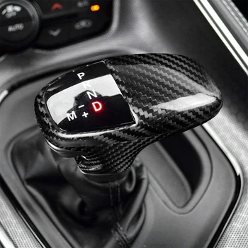 Süsinikkiust Gear Shift Knob Katab Kleebise jaoks Sisekujundus Dodge Challenger Laadija-2020 Tarvikud