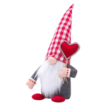 Gnome Nukk Võre Armastus Kuju Näota Nukk Pidulik Uuenduslike Palus Nuku Ornament Emade Päev Bset Kingitus Koju Ruumi Kaunistamiseks