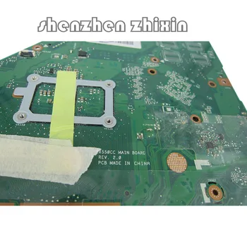 Yourui Originaal Jaoks laptopmotherboard ASUS X550CC X550CA REV 2.0 i3-3217u 4GB RAM CPU täielikult testitud