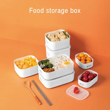 Plastist Ladustamise Kasti Köök, Külmik Konteiner Lunch Box Toidu Säilitamise Kasti Suletud Saa Köök, Ladustamise Mahuti