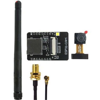 ESP32-CAM ESP32-S WIFI Bluetooth Juhatuse OV2640 2MP Traadita Kaamera Moodul TF-Kaardi Pesa koos IPEX 2.4 G SMA Antenn Arduino