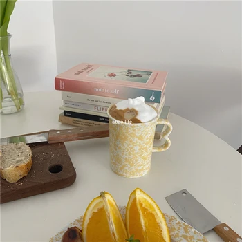 Põhjamaade Esteetiline Kruusid Minimalistlik Breakfast Fashion Vintage Keraamiline Kohvi Kodus Kruusid Kõrge Kvaliteedi Loovust Tasse Kruus BC50MK