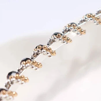 Läikiv Luksus Rhinestone Peapaelad Naiste Elegantne Crystal Beaded Õhuke Serv Juuksed Hoop Käsitöö Non-slip-Fashion Juuste Ornament