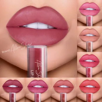 12 Värvi Matt huuleläige, kauakestev Niisutav Non-stick Cup Huule Glasuur AllenShaw Naiste Meik Kosmeetika