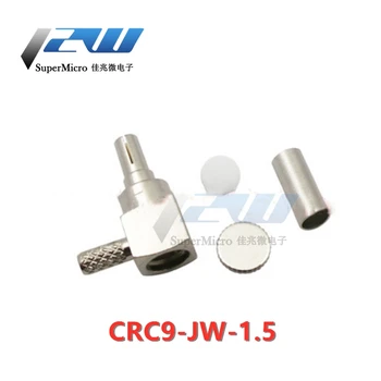 5tk CRC9 mees /CRC9 väliskeermega konnektor õige nurga all laines RG174 RG316 jaoks Huawei E160 E156 / 176 modem