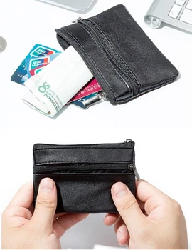 Mehed Naiste Kaardi Mündi Kotid Võti Pehme Krediitkaardi Omanik Zip Nahast Rahakott Mündi Kott Kott Kott Carteira Mini Mündi Kotid, Hoidikud