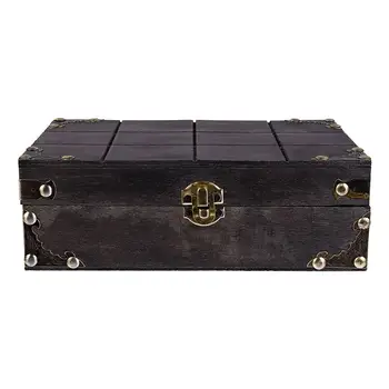 1tk Puidust Pisiasju Ladustamise Kasti Mitmeotstarbeline Praktiline tühi-tähi Storage Box tühi-tähi Box
