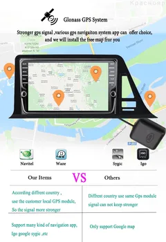 In dash Android 10 Auto Dvd Multimeedia magnetofon Toyota CHR 2018 2019 GPS Navigation Automotivo Bluetooth SWC PEP RDS