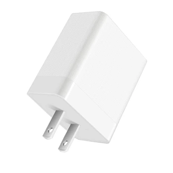 SEKE USB Type-C-Laadija 18W QC 3.0 Dual-Pordi Laadija, Travel Laadija USB-C Sülearvutite iPad iPhone(USA Pistik)