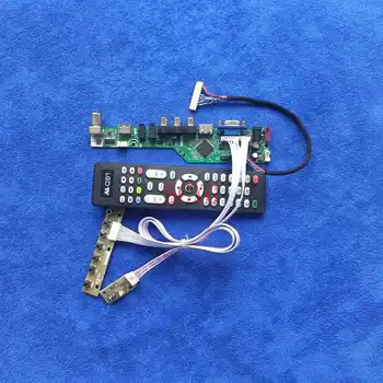 DIY Kit LED/LCD LVDS 30 Pin Sobib CLAA089NA0ACW/CLAA089NA0BCW 1024*600 Analoog Signaali Maatriks Sõita Pardal VGA USB-AV HDMI-ühilduva
