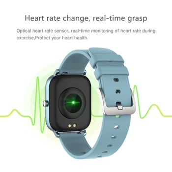 OTTWN P8 1,4-tolline IP68 Veekindel Smart Watch Full Touch Fitness Tracker Heart Rate Tracker vererõhk Smartwatch Ios