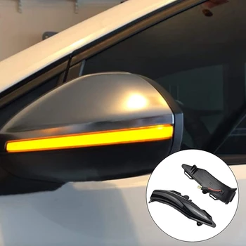 Auto Dünaamilisi Pool Rearview Mirror Light suunatulede Märgutuli Ford Fiesta MK8 2019 Fiesta ST Line MK8 2018 2019 2020