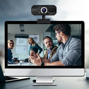 HD 1080P Webcam 2MP veebikaamera Sisseehitatud Mikrofoni Auto Focus USB Stream Kaamera Live Broadcast Video Konverents