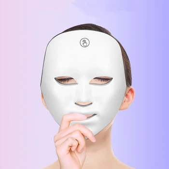 Laetav Kasutusjuhend Kontakt Test Led Mask Värvikas Footon Naha Noorendamine, Ilu Vahend Näo Mask Vahend