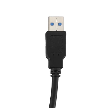 Converter cable USB 3.0 port Sata III SSD / HDD 2.5 tolli, Must / antratsiit