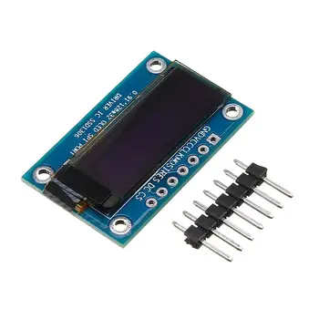 7-pin-0.91-Tolline OLED-Ekraan LCD Moodul Moodul SPI Liidese Moodul Super Ere Hoolikas Moodul AVR STM32