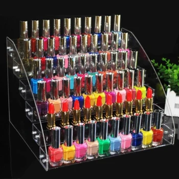 Selge Akrüül Vedelik Pigment Pudelid Ladustamise Kasti Korraldajad Huulepulk Ehted Ekraan Omanik Küünelakk Rack