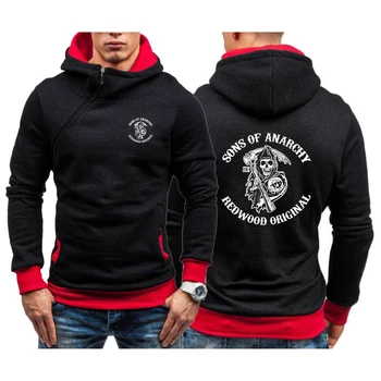 Sons Of Anarchy SOA SAMCRO 2021 Brändi Meeste Hupparit Sviitrid Vaba aja veetmise Pullover Meeste Mood Kampsun Kampsun Topp Dressipluus