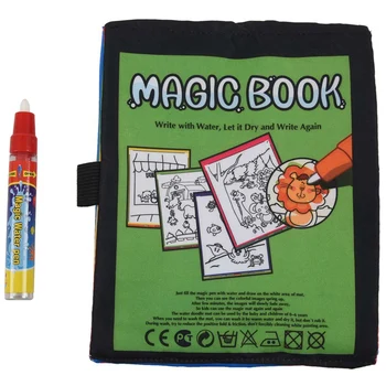 Magic Vee Joonistus-Raamat, Värvimine Raamat, Doodle Magic Pen Loomad Maali