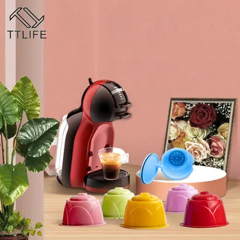 TTLIFE Plastikust Korduvkasutatavad Korduvtäidetavaid Kohvi Filter Kapsel Cup Dolce Gusto Masinad Kohvik Köök Vidinaid kohvimasina Filter
