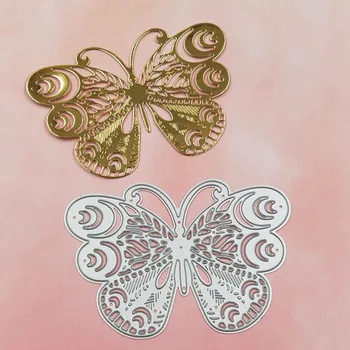 1 Pc Cute New Butterfly Metal Cutting Dies For DIY Scrapbooking Photo Album EmbossingChristmas Paper Cards Decor Crafts Die Cuts