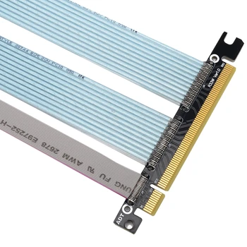 PCI-E X16, et 16X 4.0 Meeste ja Naiste Ärkaja pikendusjuhe Graafika Kaart Arvuti korpusesse PCI Express Extender Lindi 256G/bps