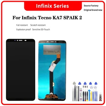 Eest Infinix Tecno KA7 Säde 2 LCD Ekraan, Touch Panel Ekraani Digitizer paigaldus Kõrge kvaliteediga HD brand ekraani assamblee
