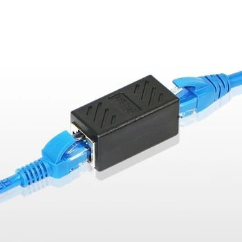 Kõrge Kvaliteediga Naiste ja Naiste Võrk LAN Pistiku Adapter Koppel Extender RJ45 Ethernet-Kaabli Pikendus Converter