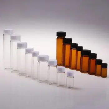 Hulgi-50ml eeterlik Õli Pudel Plastikust Kaaned, Proovi Klaasist Pudel, 50cc Klaasist Viaali Konteiner hulgimüük