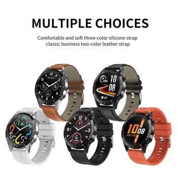2021 Uus T30 Smart Watch Full Ring Ekraan Toetab Bluetooth Kõne Naiste Südame Löögisageduse Meeste Spordi Fitness Veekindel SmartWatches