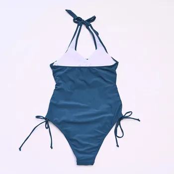 Seksikas Tahke Päitsed Ühes Tükis Bikiinid Naiste Sidemega Push Up Monokini Supelrõivad Ujumistrikoo Beach trikoo Beachwear Ropa Mujer