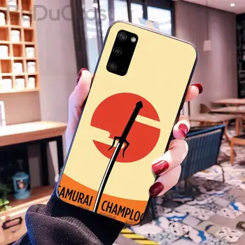 Samurai Champloo Anime Mood Telefon Case for Samsung Galaxy S10 Pluss S10E S6 S7 serv S8 S9 Plus S10lite S20 Plus Ultra S20