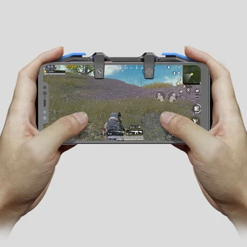 New Mobiilne Mäng Töötleja Mahtuvus Impulsi PUBG Gamepad Pistik ja Mängida Mängu Käivitada Juhtnuppu Grip